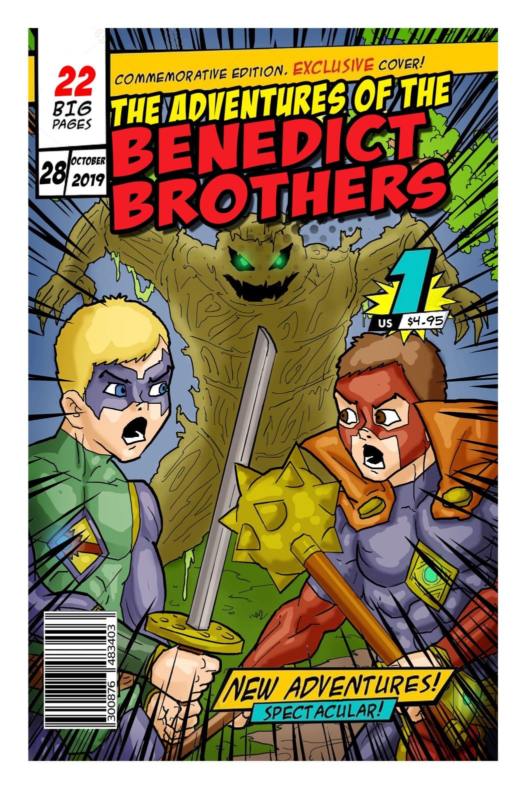Volume 1 cover — Stumpy Monster.