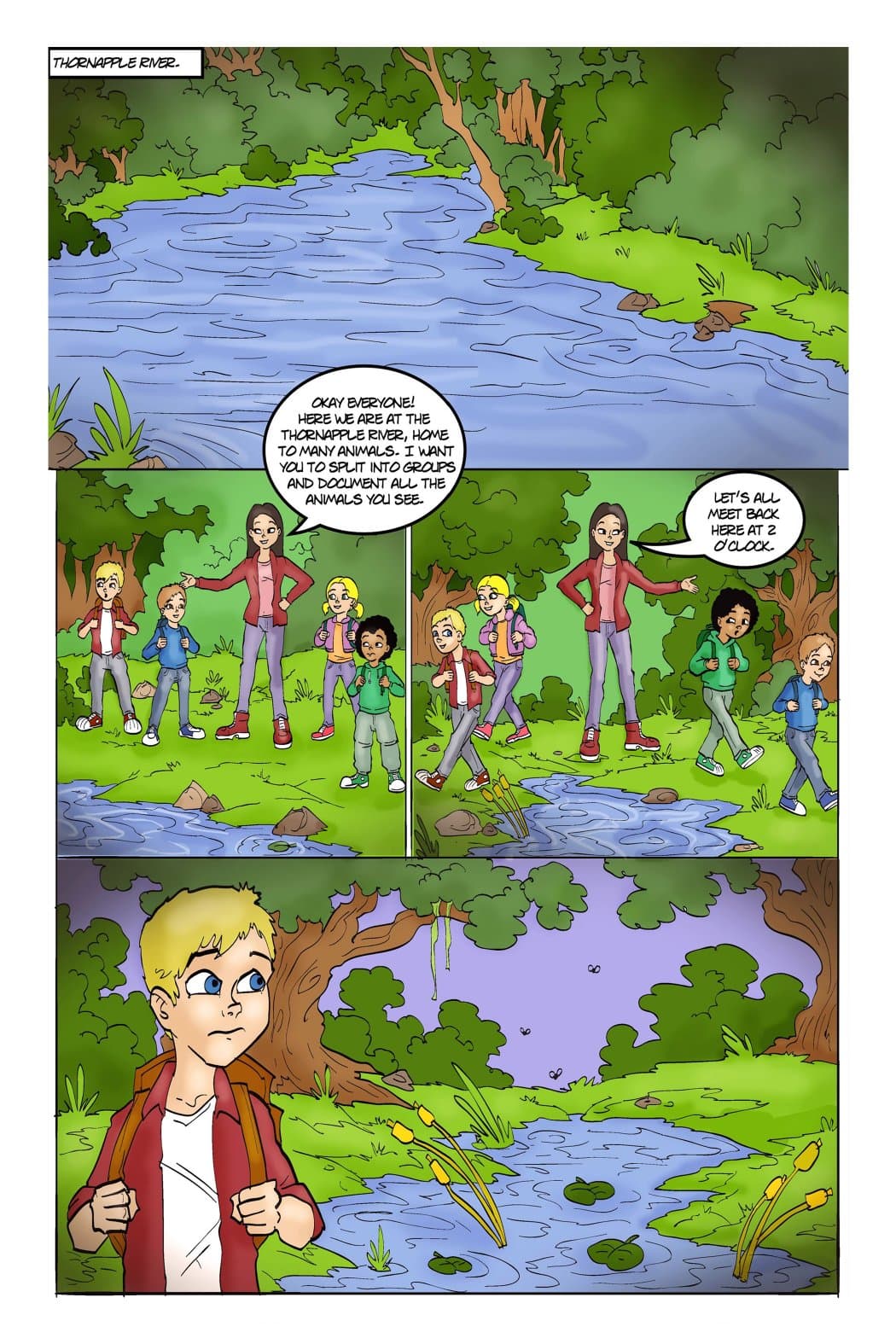 Comic page 6.